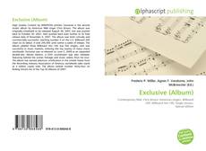 Exclusive (Album)的封面