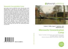Copertina di Monowitz Concentration Camp