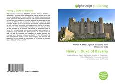 Copertina di Henry I, Duke of Bavaria