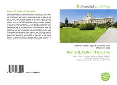 Copertina di Henry II, Duke of Bavaria