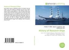 Borítókép a  History of Research Ships - hoz