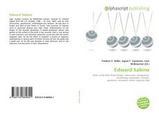 Buchcover von Edward Sabine