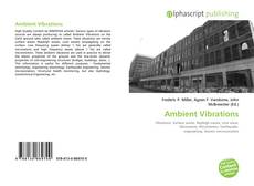 Copertina di Ambient Vibrations