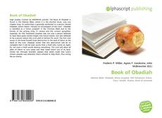 Copertina di Book of Obadiah