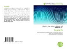 Bookcover of Acura EL