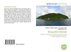 Copertina di Kerguelen Islands