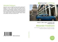 Bookcover of Alexander Friedmann