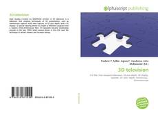 Bookcover of 3D television