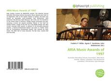 Capa do livro de ARIA Music Awards of 1997 