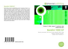 Capa do livro de Bandini 1000 GT 
