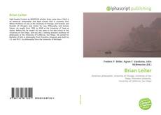 Bookcover of Brian Leiter