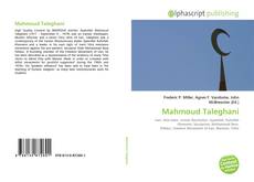 Bookcover of Mahmoud Taleghani