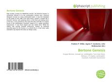 Bookcover of Bertone Genesis