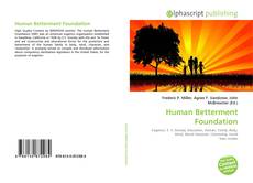 Human Betterment Foundation kitap kapağı