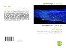 Bookcover of MG P-type