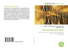 Bookcover of Edward Burnett Tylor