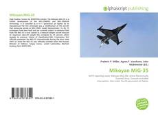 Capa do livro de Mikoyan MiG-35 
