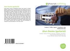 Capa do livro de Alun Davies (guitarist) 