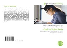 Capa do livro de Chair of Saint Peter 