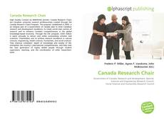 Bookcover of Canada Research Chair