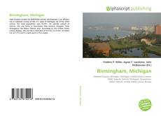 Buchcover von Birmingham, Michigan