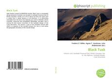Buchcover von Black Tusk