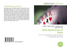 Bookcover of 2006 World Series of Poker