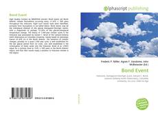 Bookcover of Bond Event