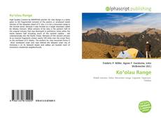 Bookcover of Koʻolau Range