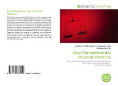 Buchcover von Cour Européenne des Droits de l'Homme
