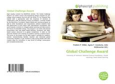 Capa do livro de Global Challenge Award 