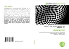 Borítókép a  Louis Meyer - hoz