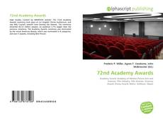 Borítókép a  72nd Academy Awards - hoz