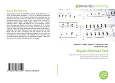 Buchcover von Bryan-Michael Cox