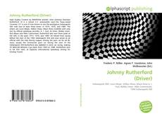 Portada del libro de Johnny Rutherford (Driver)