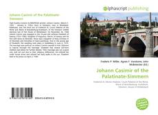Buchcover von Johann Casimir of the Palatinate-Simmern