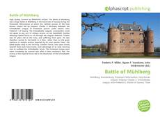 Buchcover von Battle of Mühlberg