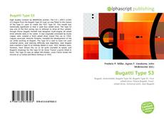 Buchcover von Bugatti Type 53