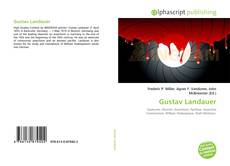 Copertina di Gustav Landauer