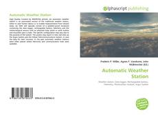 Copertina di Automatic Weather Station