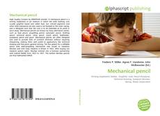 Bookcover of Mechanical pencil