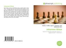 Bookcover of Johannes Wiese