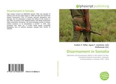 Disarmament in Somalia的封面