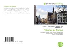 Обложка Province de Namur