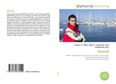 Couverture de Amiral