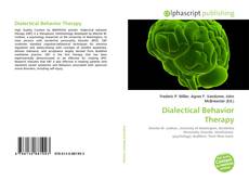Bookcover of Dialectical Behavior Therapy