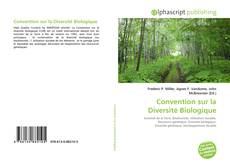Bookcover of Convention sur la Diversité Biologique