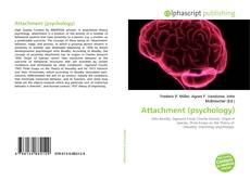 Обложка Attachment (psychology)