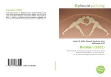 Borítókép a  Backlash (2008) - hoz