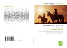 Buchcover von Cowboy Who?